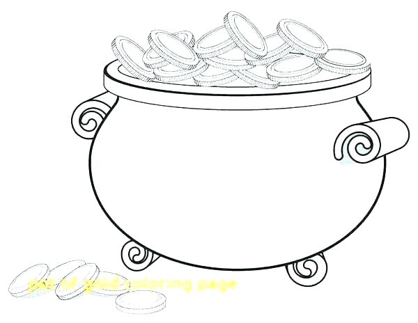 600x464 Pot Of Gold Coloring Page Printable Gold Coloring Pages Tarantula