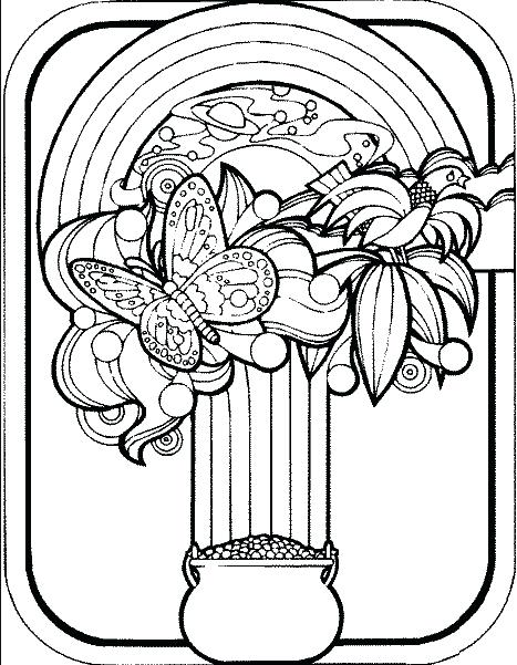 467x601 Saint Patricks Day Coloring Pages A Pot Of Gold Coloring Pages