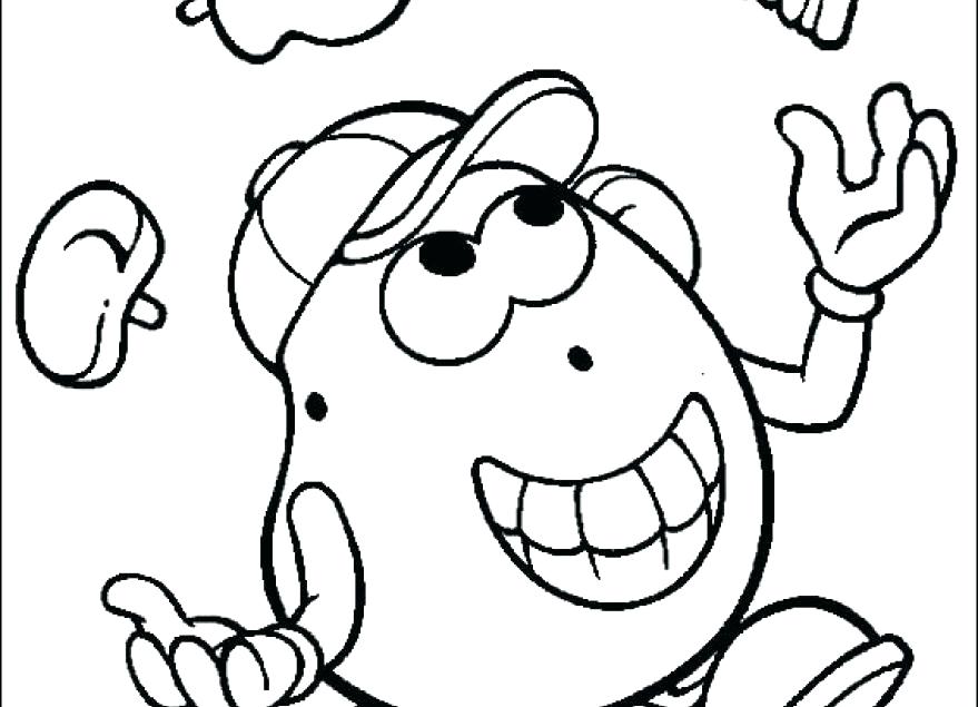 879x635 Potato Head Coloring Pages Potato Coloring Pages Potato Head