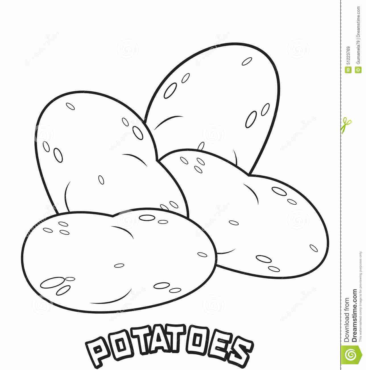 1287x1300 Coloring Potato Pages Inside Page Olegratiy