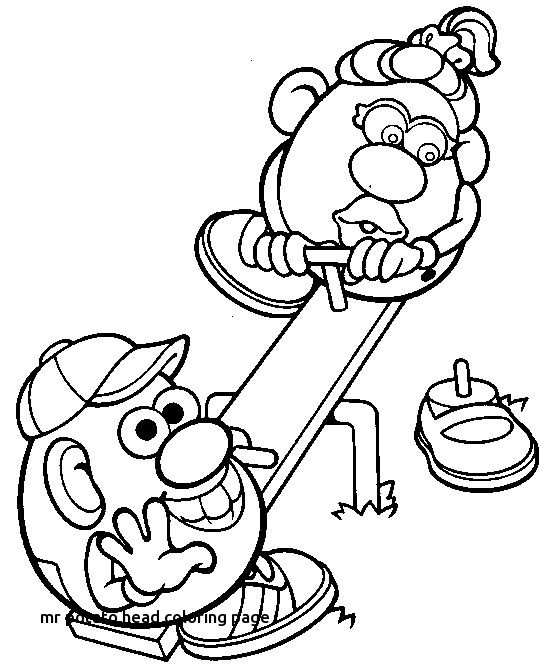 554x668 Page Minimalist Coloring Pages Vitlt For Mr Potato Head