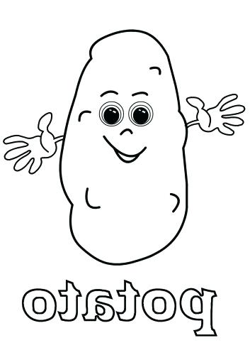 353x500 Potato Head Coloring Page Kids N Pages