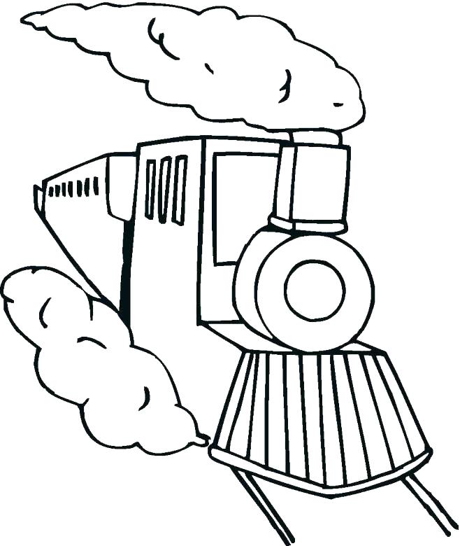 658x780 Polar Express Train Ticket Coloring Page Potty Training Printable