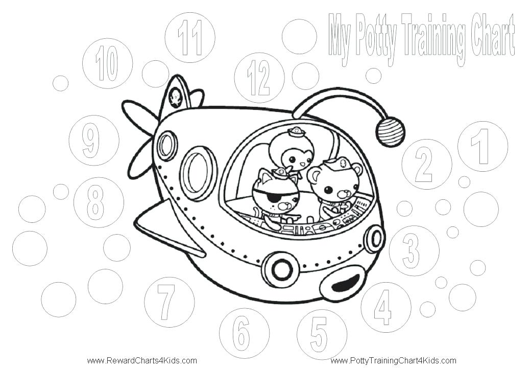 1040x720 Potty Training Coloring Pages Free Printable Potty Training Charts