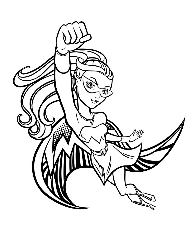 820x1060 Barbie In Princess Power Coloring Pages To Download And Print For Free