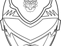 200x150 Power Rangers Mask Coloring Pages Lovely Power Rangers Dino Charge