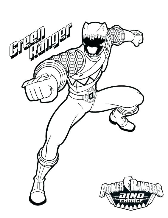 564x730 Power Rangers Coloring Pages Online