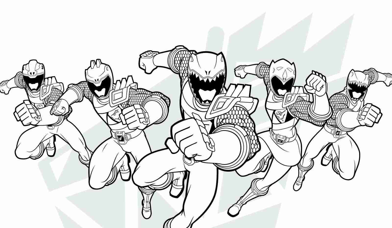 1600x930 Power Rangers Megaforce Coloring Pages Olegratiy