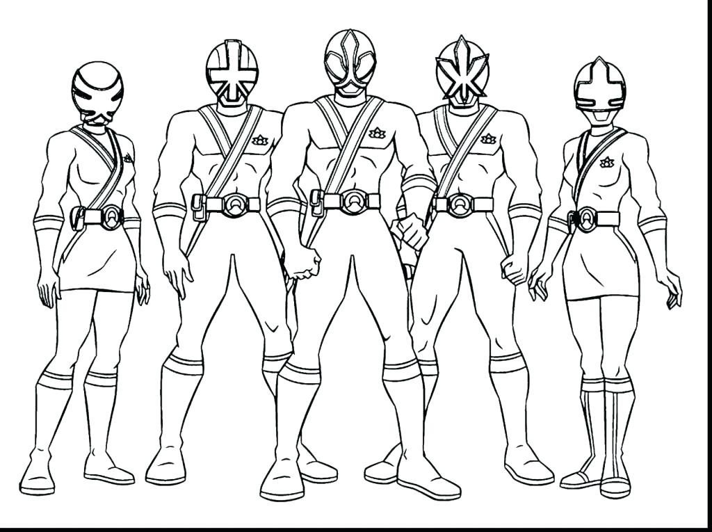 1024x765 Power Ranger Coloring Page Power Rangers Coloring Page Coloring