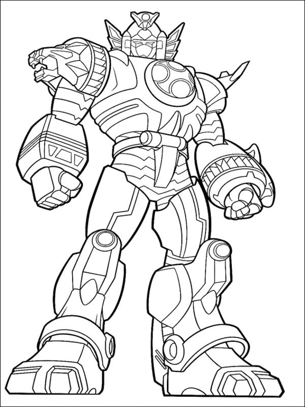 600x800 Megazord Coloring Pages Power Rangers Megazord Coloring Pages Free