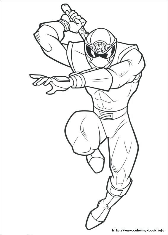 567x794 Power Rangers Super Samurai Coloring Pages To Print Icontent