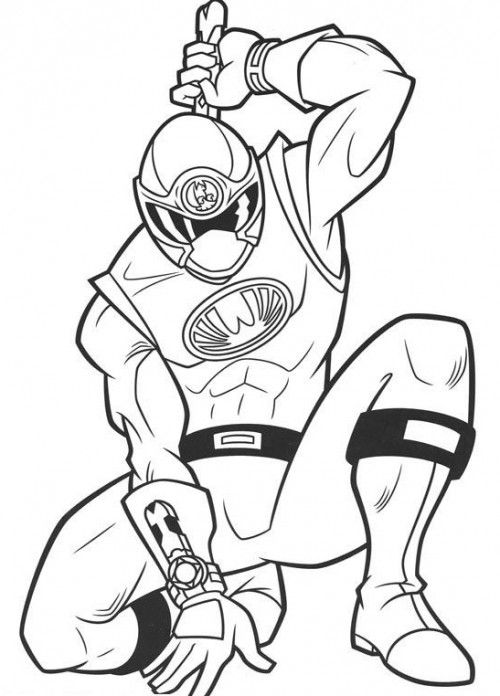 500x696 Power Rangers Ninja Storm Coloring Page Coloring Pages