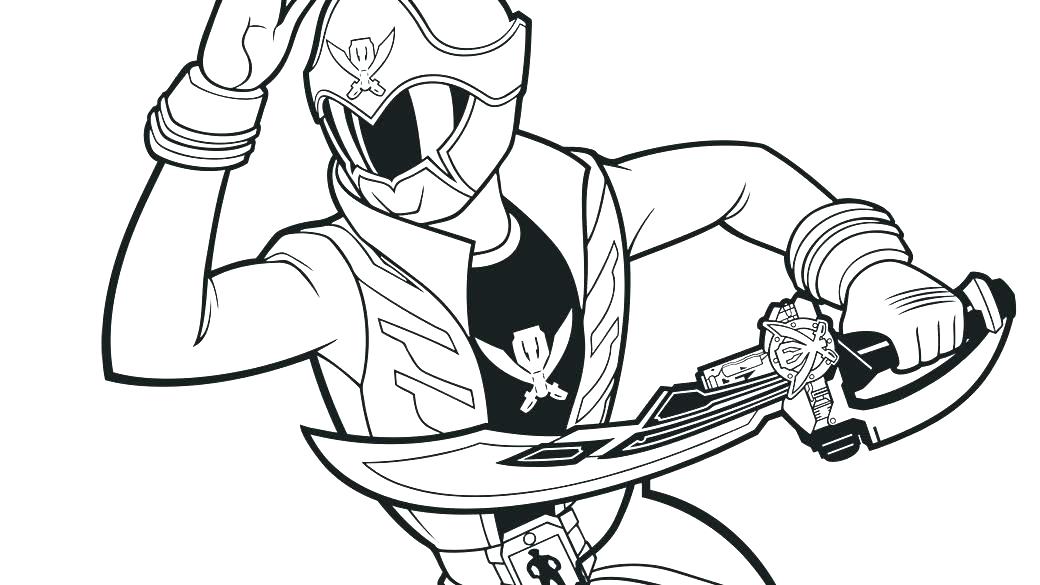 1040x585 Power Rangers Coloring Page Power Ranger Samurai Coloring Pages