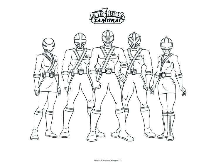 736x568 Power Rangers Coloring Pages