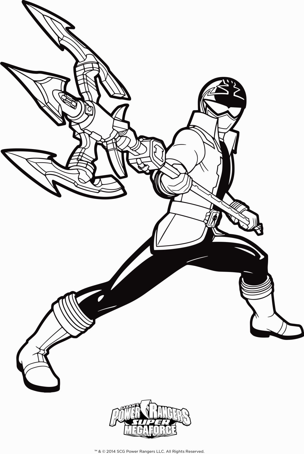 1024x1529 Power Rangers Super Megaforce Coloring Pages Coloring Pages