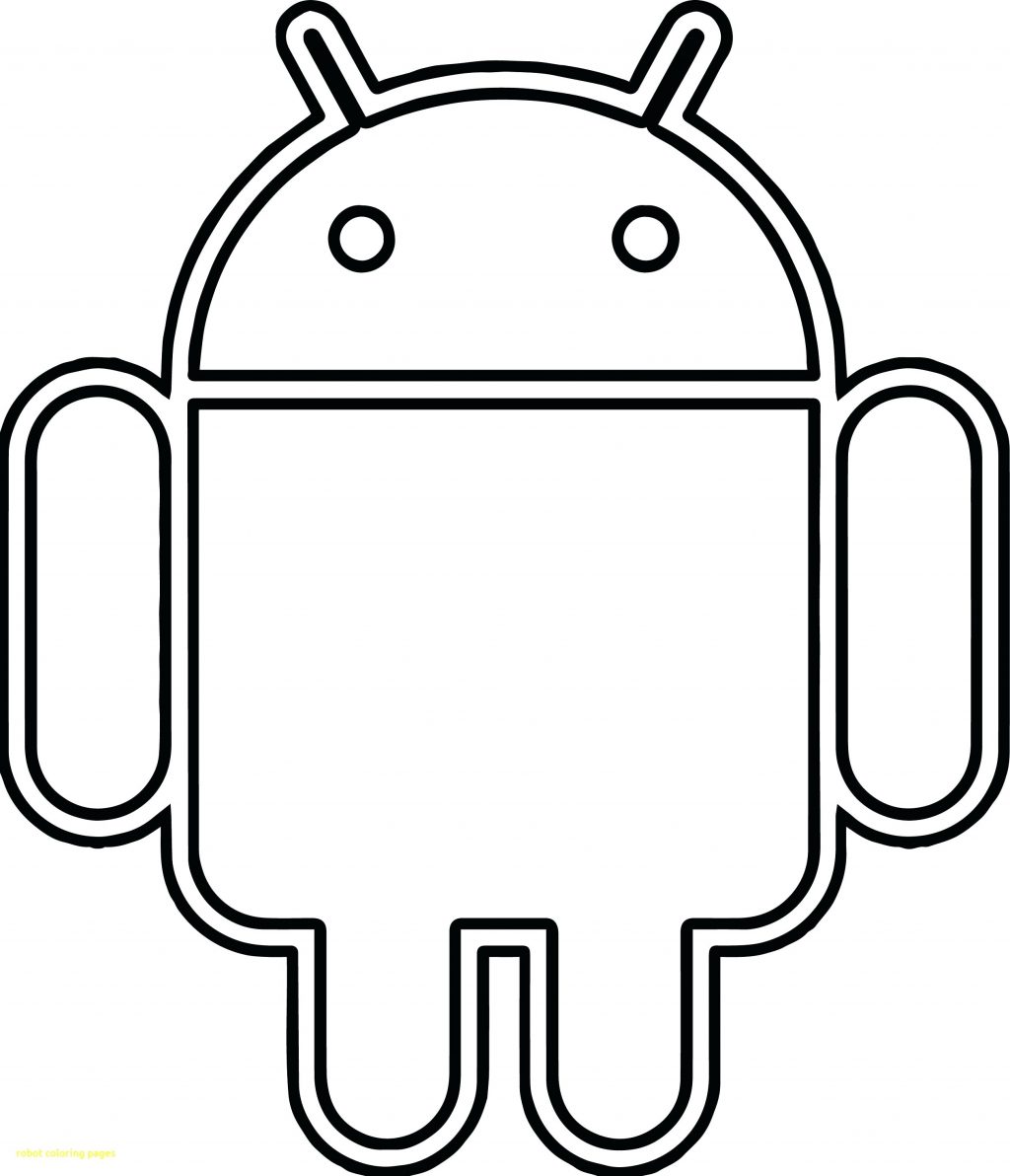 1024x1192 Coloring Page Coloring Pages Power Rangers Robot With Android