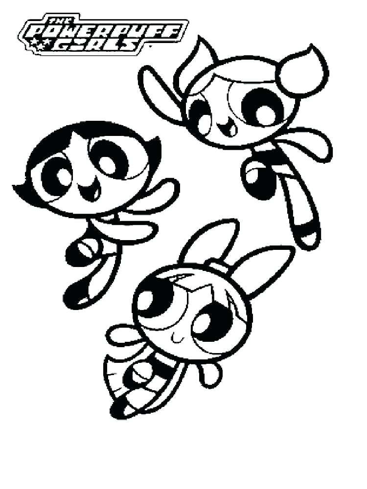 750x1000 Powerpuff Coloring Pages Powerpuff Coloring Pages Print