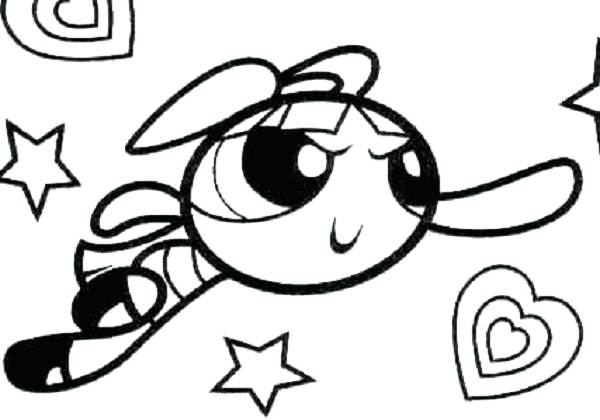 600x420 Powerpuff Coloring Pages Girls Coloring Pages Blossom Trend