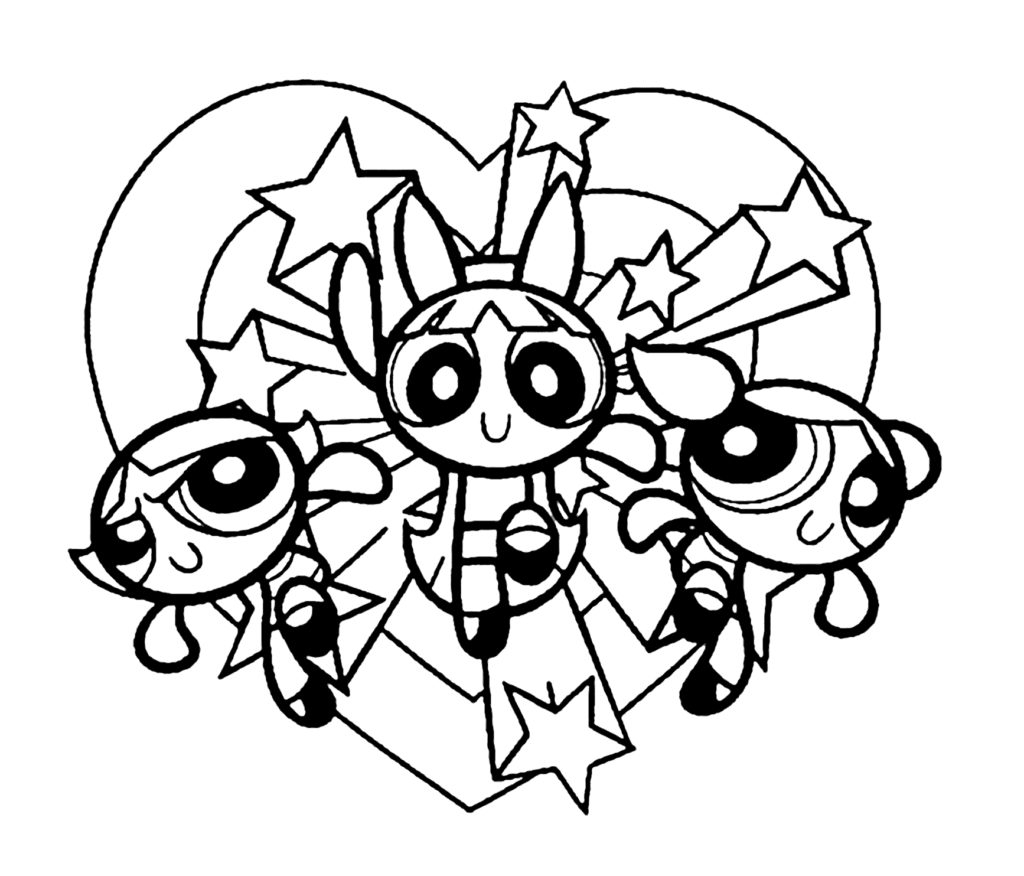 1024x876 Blossom Powerpuff Girls New Coloring Sheets