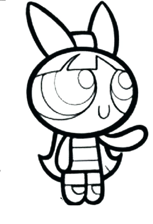 600x881 Powerpuff Coloring Pages Girls Color Pages Co Within Decorations