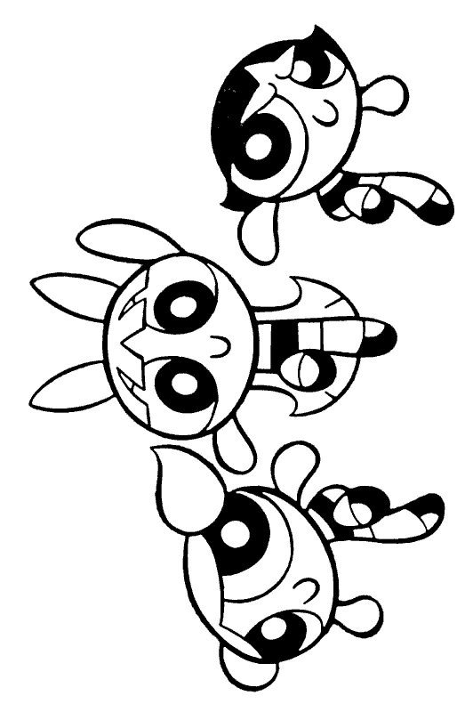 532x800 Powerpuff Girls Coloring Pages Best Of Free Powerpuff Girls