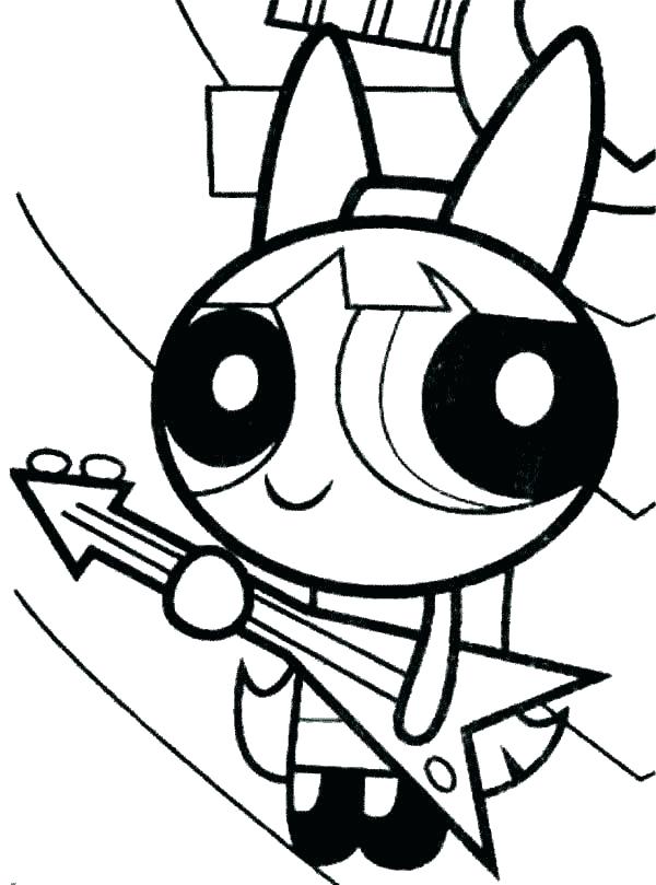 600x809 Powerpuff Coloring Pages Girl Coloring Pages Online Collection