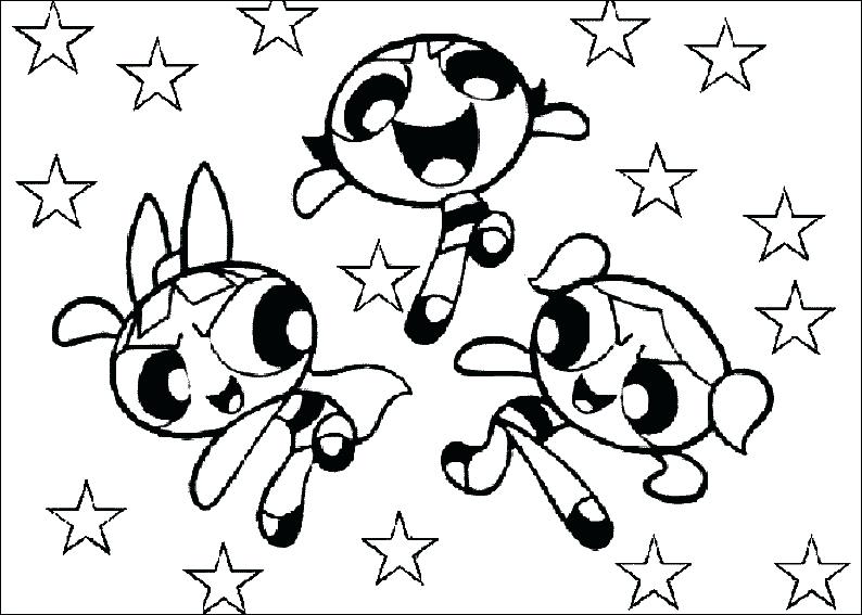 794x567 Powerpuff Coloring Pages Girls Coloring Sheets Free Girls Coloring