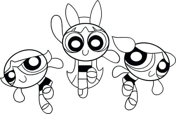 600x390 Powerpuff Girls Z Coloring Pages Powerpuff Girls Coloring Pages