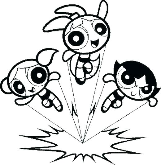 520x535 Girls Coloring Games Powerpuff Girls Coloring Page Girls Coloring