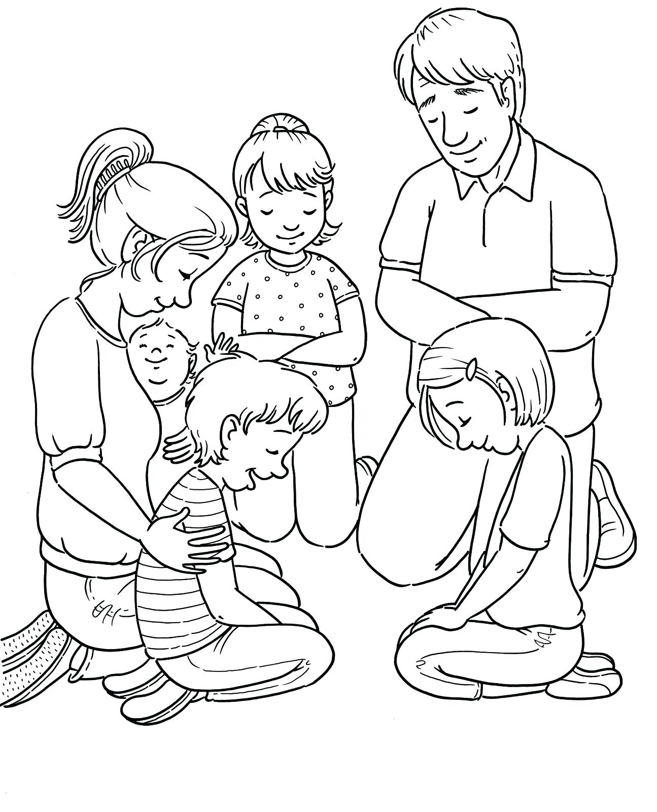 1295x1600 Prayer Coloring Pages For Kids Free Printable Pictures Print
