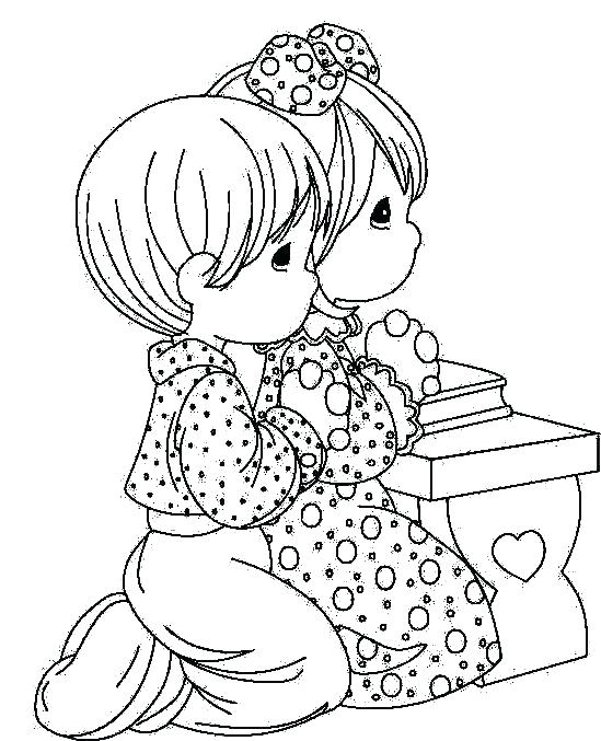549x677 Children Praying Coloring Page Prayer Lessons For Kids Coloring