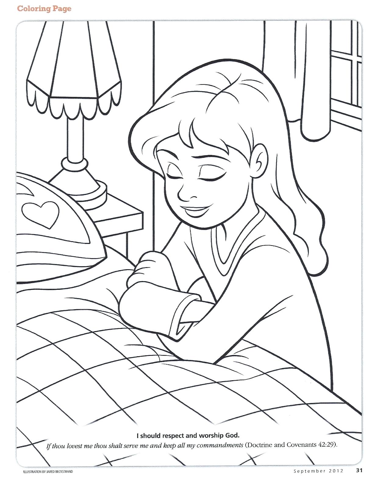 1233x1600 Endorsed Child Praying Coloring Page Lords Prayer Pages