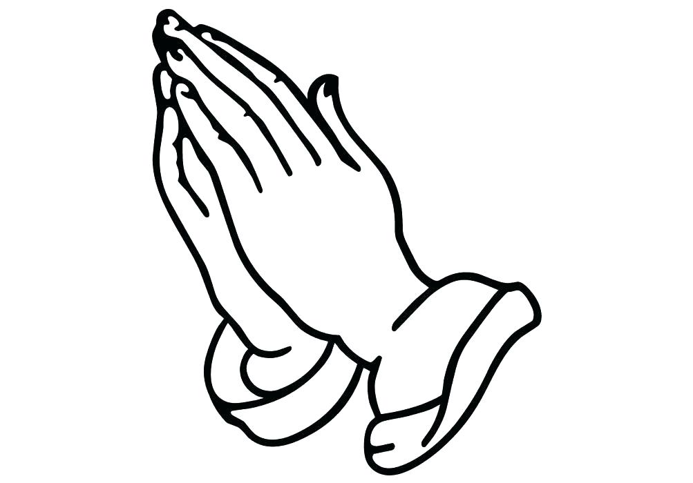 1003x700 Handprint Coloring Page Excellent Praying Hands Coloring Page