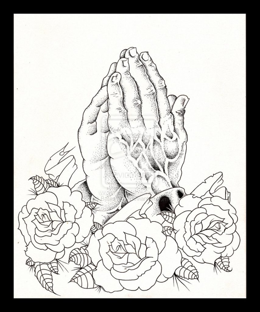 854x1024 Homey Ideas Praying Hands Coloring Page Picture Hd For Kids Clip
