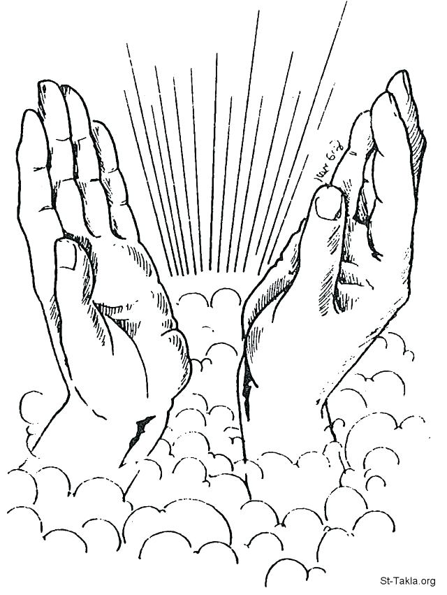 640x851 Praying Hands Coloring Page Praying Hands Coloring Page Coloring