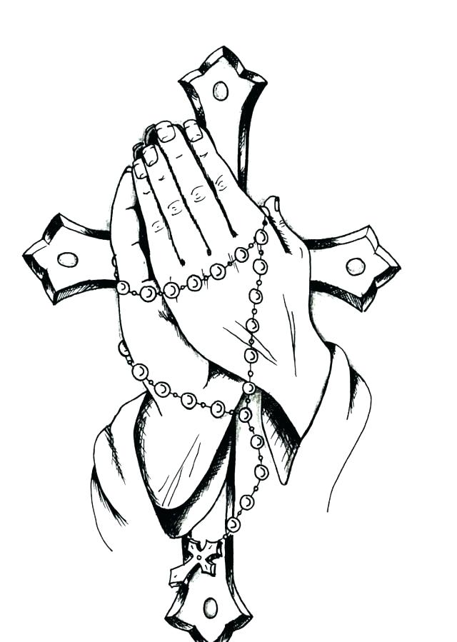 640x899 Free Praying Hands Coloring Sheet Printable Coloring Kissing Hand