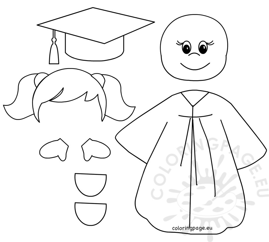 913x821 Preschool Graduation Coloring Pages