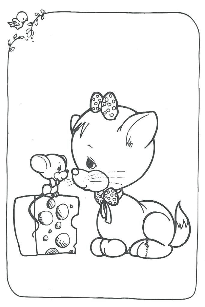 684x1024 Precious Moments Animals Coloring Pages X Precious Moments Farm