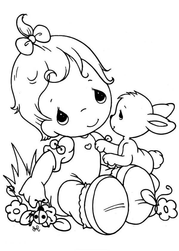 600x840 Precious Moments Coloring Pages New Precious Moments Animal