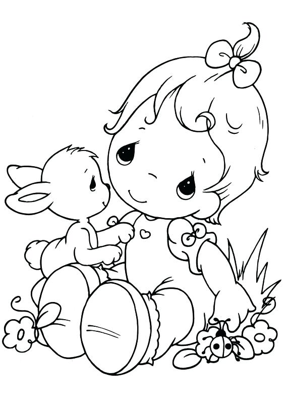 567x794 Precious Moments Coloring Page Precious Moments Baby Coloring