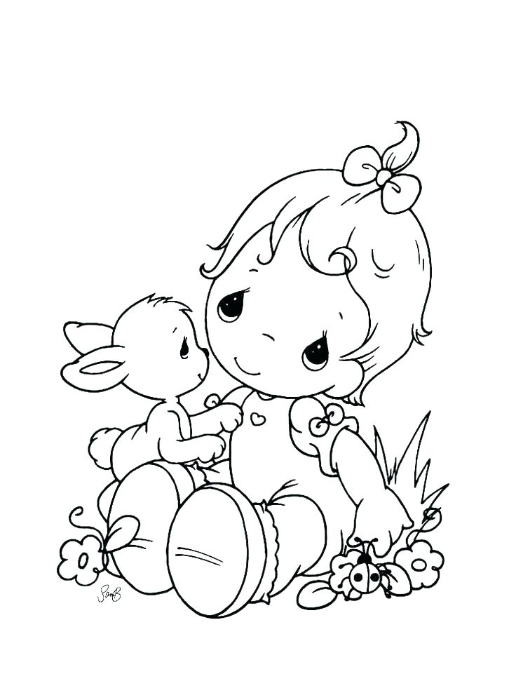 736x981 Baby Girl Shower Coloring Pages To Print New Newborn Free