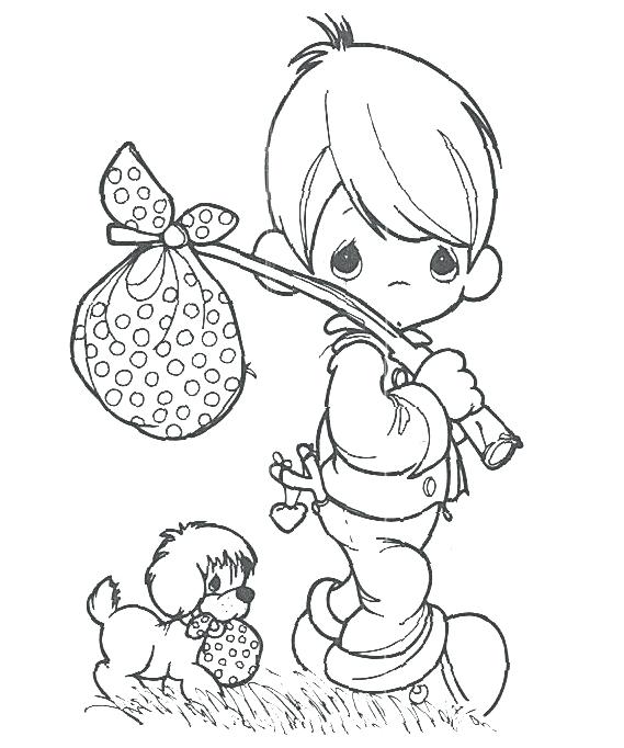 569x682 Precious Moments Christmas Coloring Book Printable Precious