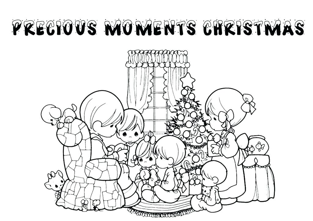 1024x724 Precious Moments Christmas Coloring Pages Free Printable Precious