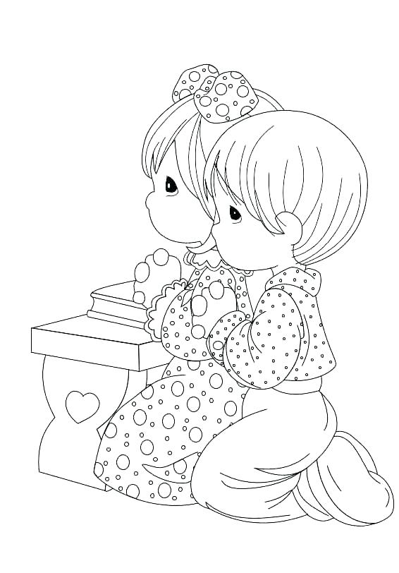 566x812 Precious Moments Coloring Books Changing A Diaper Free Coloring