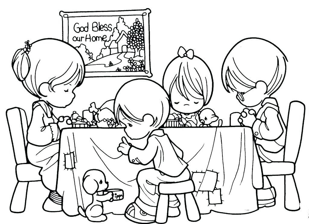 1024x744 Precious Moments Puppy Coloring Pages