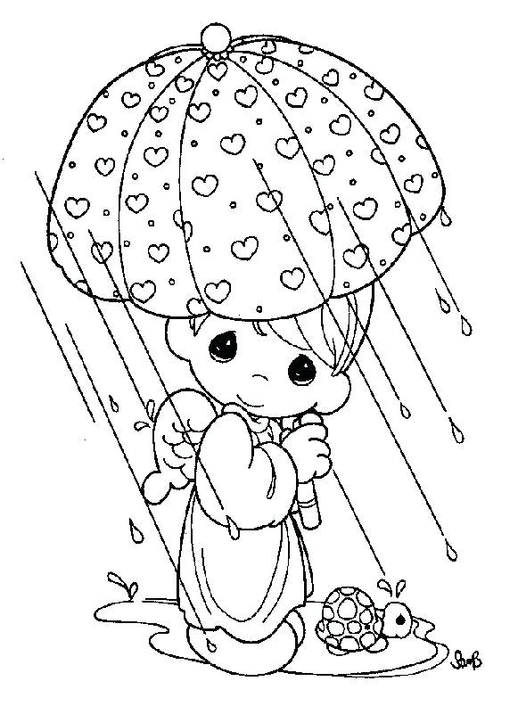 581x792 Precious Moments Angels Coloring Pages Precious Moments Coloring