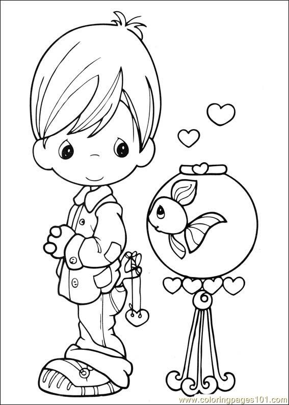 567x794 Precious Moments Coloring Pages, Sam Butcher Is Creator