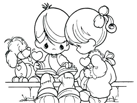 440x330 Precious Moments Angels Coloring Pages Precious Moments Angels