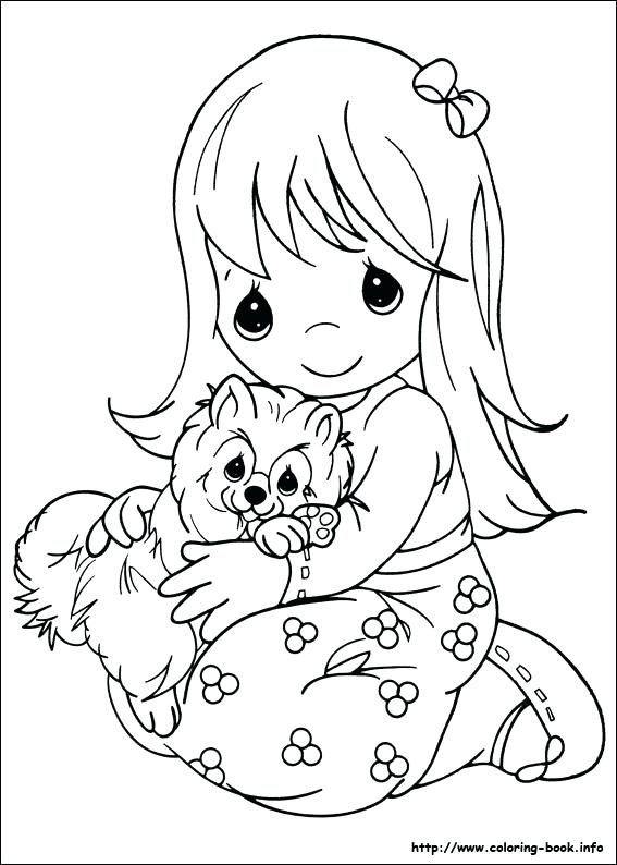 567x794 Free Printable Precious Moments Coloring Pages For Kids Moments
