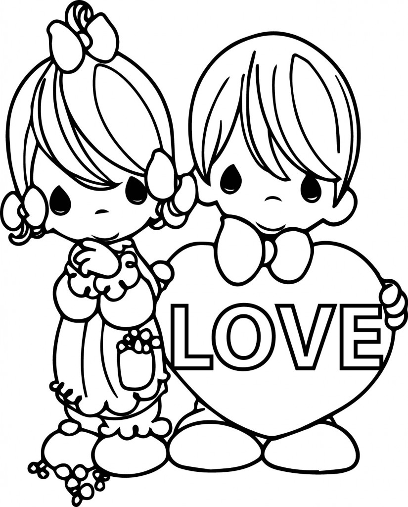 825x1024 Free Printable Precious Moments Coloring Pages For Kids Valentine